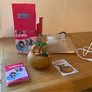 NEW One Piece Nami Night Light Figure Lamp Bedside LED Light Rechargeable